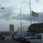 D2 Papal flag near in-Nicca flies at half mast