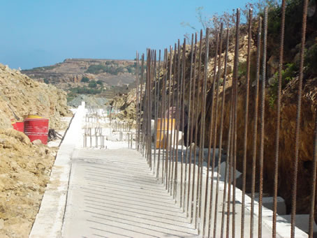 A6 July 23 Foundations extension boundary wall