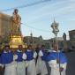 E4 Passing by statue of St Anthony the Abbot