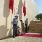 C2 Hon Gozo Minister G Debono places a wreath