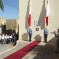 B8 Two buglers from the Armed Forces play The Last Post