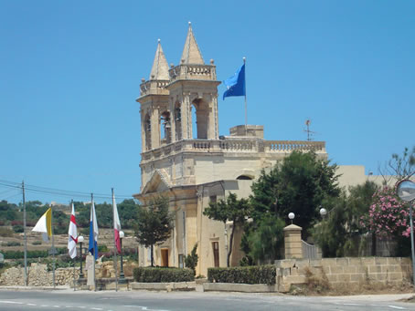 A1 Flags fly in front andon the Chapel