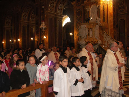 A3 Concelebrants in the nave