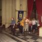 G3 Pilgrims entering the Basilica