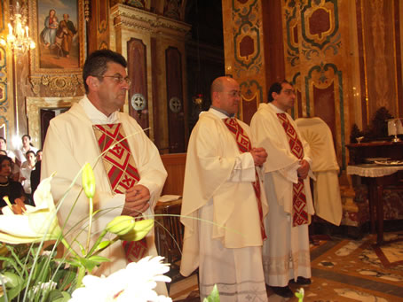 B8 Concelebrants on left of High Altar