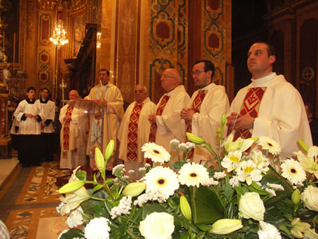 B9 Concelebrants on right of High Altar