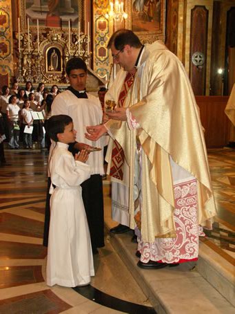 I5 Receiving Holy Communion for the first time