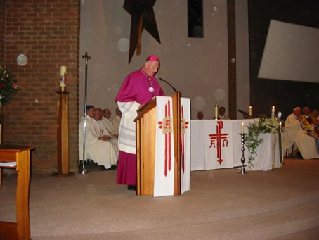 B2 Arcbishop Denis Hart delivering his address