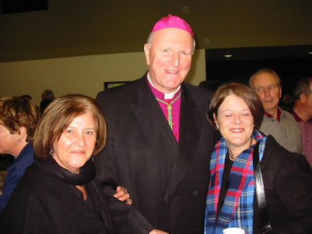 B7 Archbishop Hart with well wishers