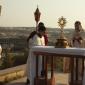 F3 The Holy Eucharist placed on the altar