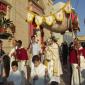 A6 The Holy Eucharist carried under the canopy