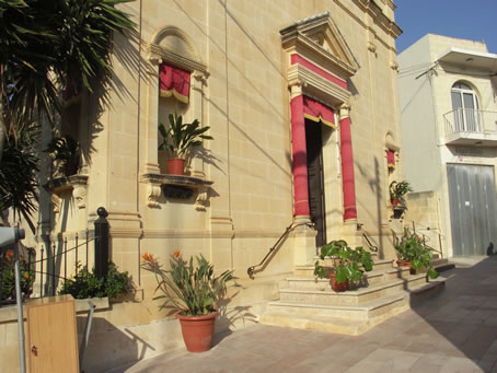 C7 Decorated facade of the Church