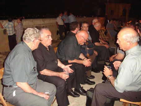 B8a Cathedral Archpriest Mgr J Attard - second from left