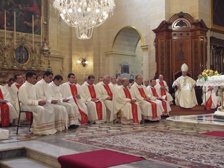 B8 Bishop with concelebrants