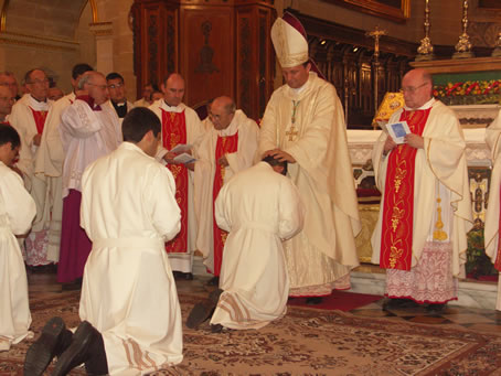 D7 H.L. Bishop Grech ordaining Anthony Bajada