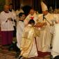 E5 Bishp hands Gospel to Deacon Bajada