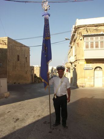 A1 Standard bearer Joseph Spiteri