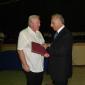 H2 George Hazzy presenting Webber's Songbook to Mro Jos Galea