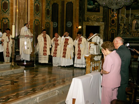 E8 Benediction at end of Mass