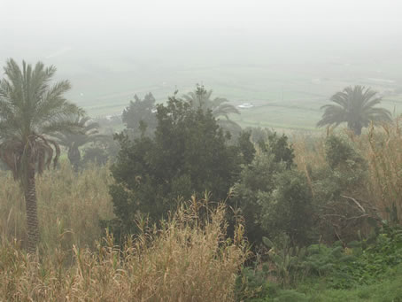 A9 in background lies Nuffara Hill