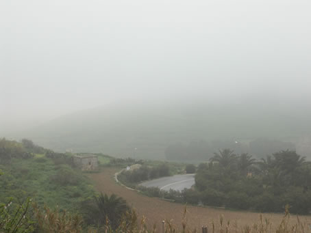 A7 in background lies Nadur