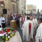 C2 Mass celebrants arriving at the altar