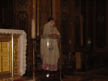 B7 Benediction at end of Mass