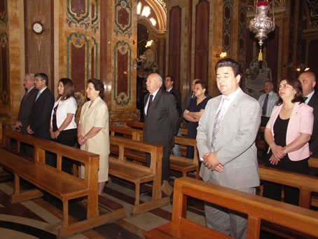 A4 Hon G Debono Minister for Gozo third from left