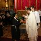 N4 Nuns receive Holy Communion from Fr farrugia's hands