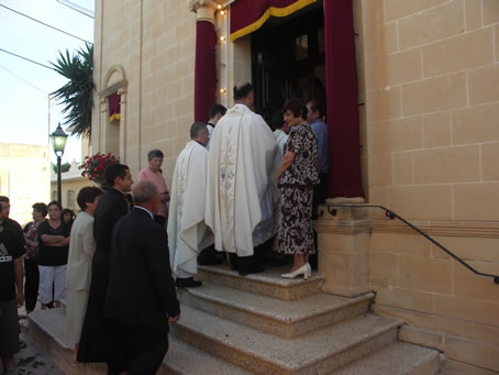 A8 Entering the Church of St Anthony the Abbot