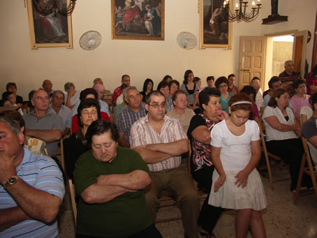 E3 Congregation inside the Sacristy