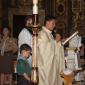 B6 Rover Scout Fr Jesmond Gauci reads the Gospel