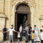 18 MAY 09 - STATUE OF ST JOHN BOSCO DEPARTS