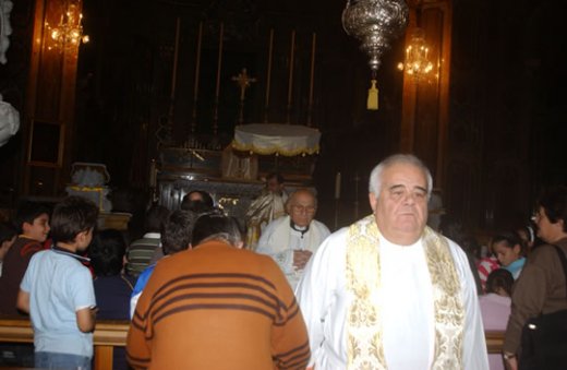 C5 procession starts from inside the Basilica