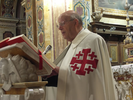 B9 Chev Paul M Cassar reading Prayers of the Faithful