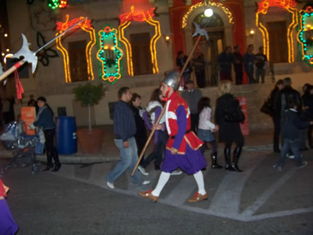 A2 Parading in front of Band Club