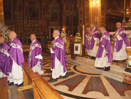 E2Concelebrants in procession to Sacristy