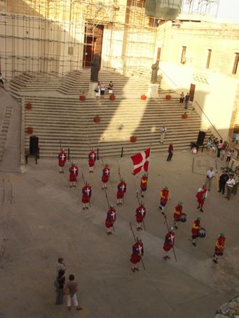 D5 Preparing to tour the ramparts