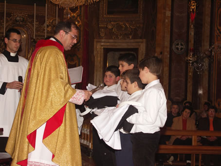 C1 Sprinkling Holy Water on the vestments