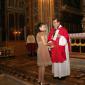 G8 Archpriest hands certificate of Confirmation