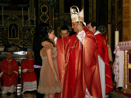 F1 Administration of Sacrament of Confirmation