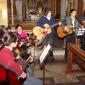 A6 Guitar Group animating the singing