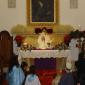 A3 In catacombs Priest Dionisius celebrates the Holy Eucharist