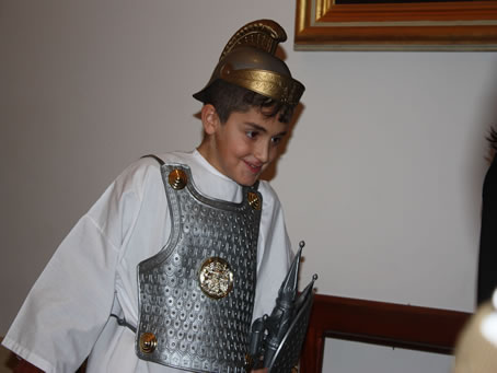 C1 Quadratus, Roman undercover Christian soldier arrives on the scene