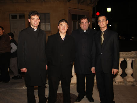 M4 Deacon, Senior Altar Boy, Mgr Archpriest and Seminarian