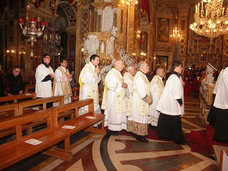 A3 Concelebrants in procession to High Altar