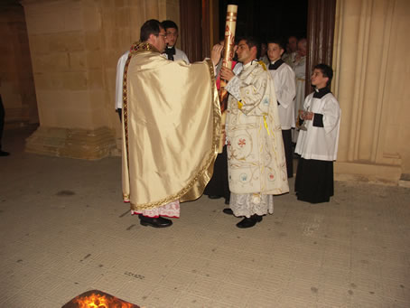 A8 Ceremony of the Pascal Candle