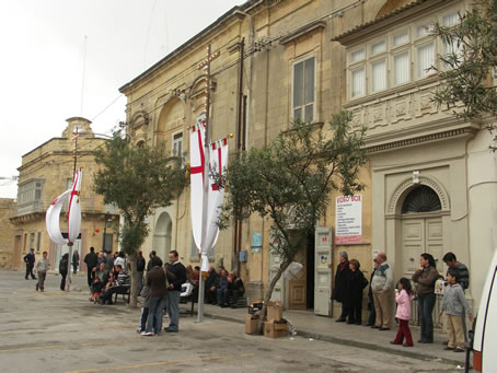 A1 Banners decorate Victory Square