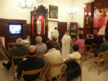 E7 Congregation in Sacristy