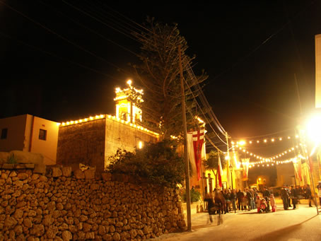 A2 The illuminated Church of St Anthony the Abbot